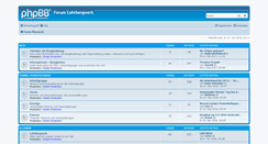 Desktop Screenshot of forum.lehrbergwerk.de